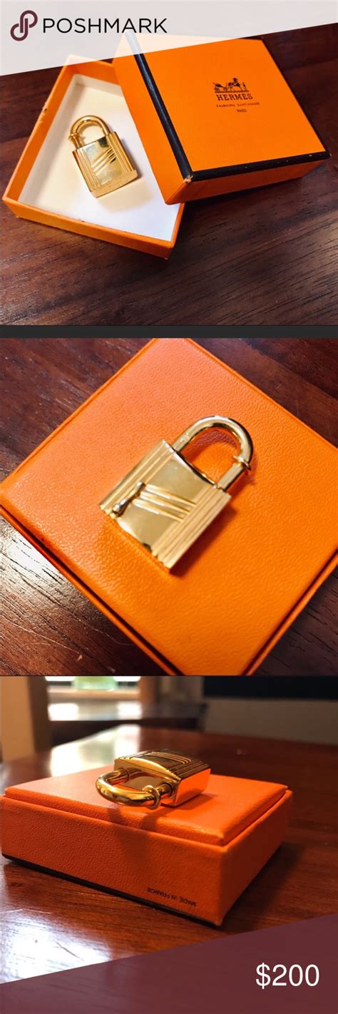 hermes key lock|hermes handbag lock for sale.